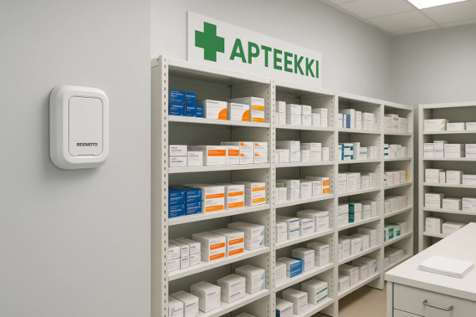Temperature monitoring in pharmacies